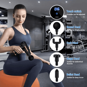 Cordless Massage Gun Percussion Deep Tissues Muscle Massager