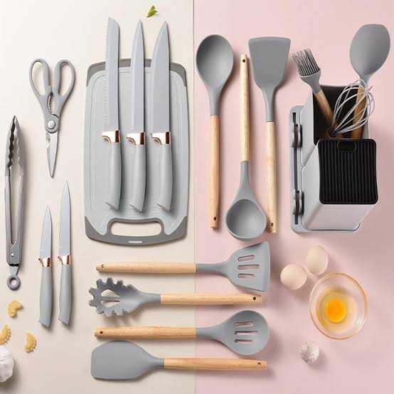 19 Pcs Kitchen Utensils Set