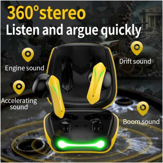 Wireless Earbuds, Gaming Earphone